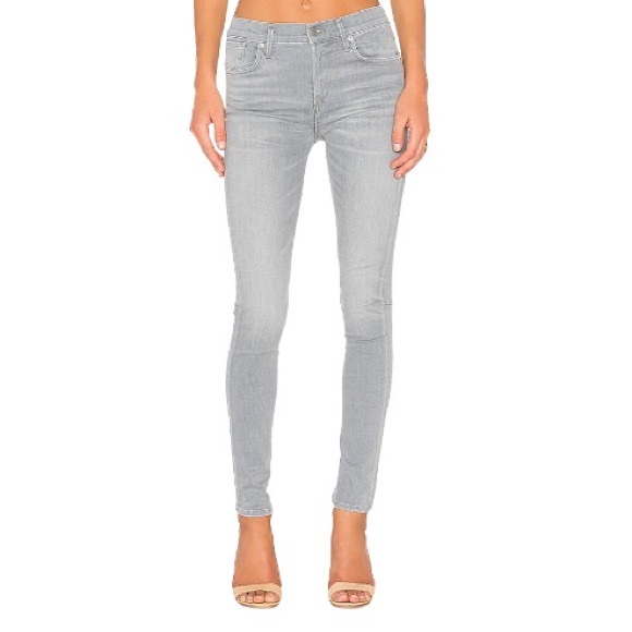 Agolde Sophie High Rise Skinny Jeans Gray 28 - Picture 1 of 9